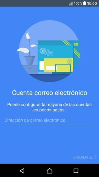 Pulsa Dirección de correo electrónico e introduce tu dirección de correo electrónico.