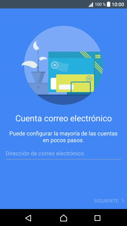 Pulsa Dirección de correo electrónico e introduce tu dirección de correo electrónico.
