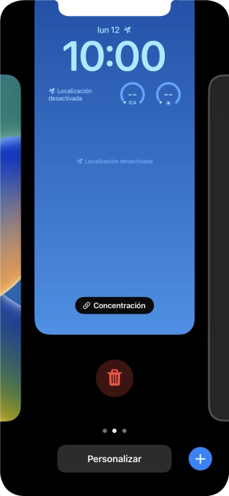 Pulsa el icono de eliminar.