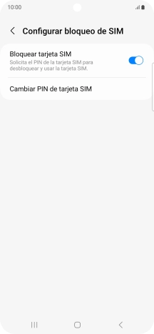 Pulsa el indicador junto a 