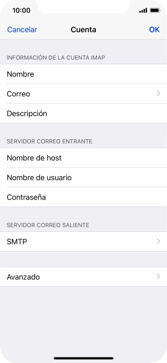 Pulsa SMTP.