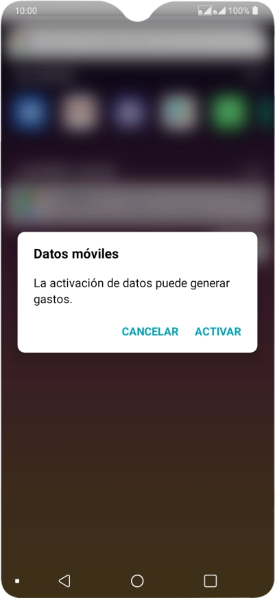 Si activas la función, pulsa ACTIVAR.