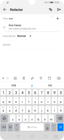 Pulsa el contacto deseado.