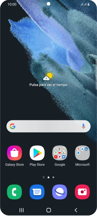Cuando el icono de carga de batería aparece en la pantalla, el teléfono se está cargando.
