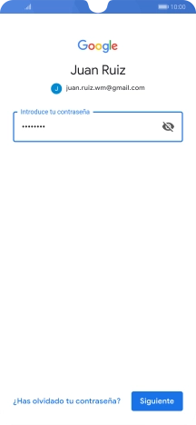 Pulsa Siguiente.