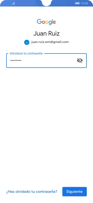Pulsa Siguiente.