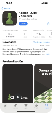 Desliza el dedo hacia arriba desde la parte inferior de la pantalla para terminar y volver a la pantalla de inicio.