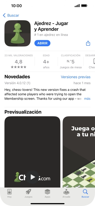 Desliza el dedo hacia arriba desde la parte inferior de la pantalla para terminar y volver a la pantalla de inicio.