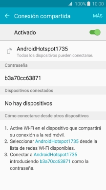Pulsa la tecla de inicio para terminar y regresar a la pantalla de inicio.