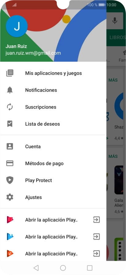 Pulsa Mis aplicaciones y juegos.
