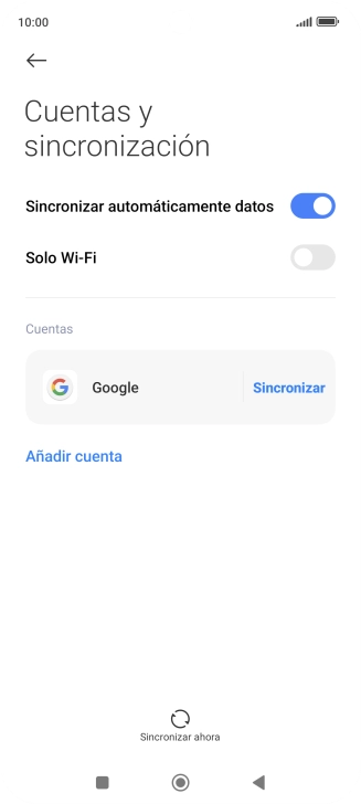 Pulsa la tecla de inicio para terminar y regresar a la pantalla de inicio.