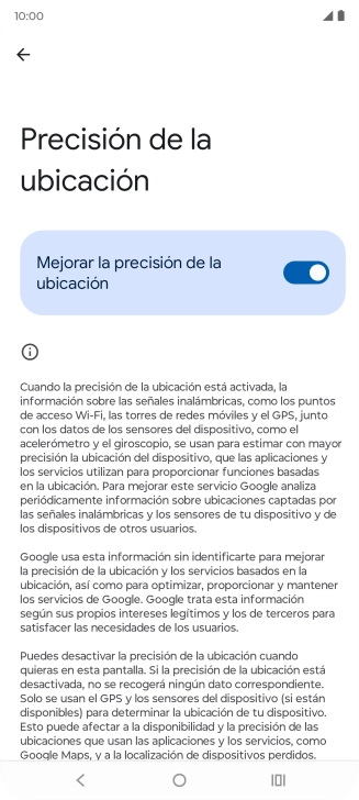 Si pulsas el indicador junto a 