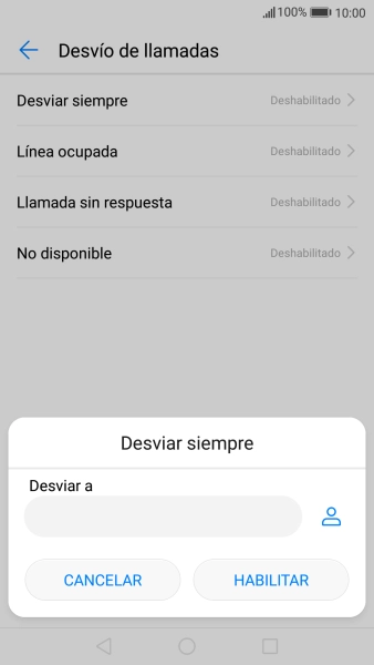 Introduce +34600132000 y pulsa HABILITAR.