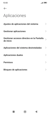 Pulsa Gestionar aplicaciones.