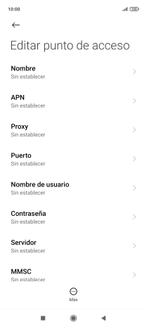 Pulsa Nombre.