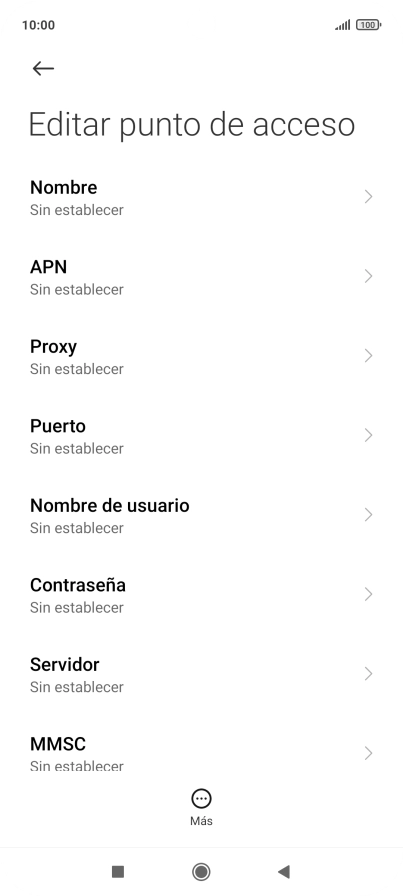 Pulsa Nombre.