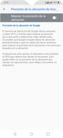 Pulsa el indicador junto a 