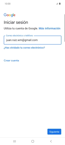 Pulsa Siguiente.