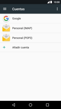 Pulsa la tecla de inicio para regresar a la pantalla de inicio.