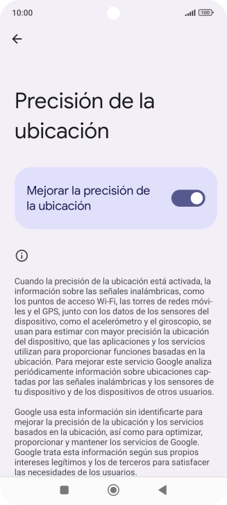 Si pulsas el indicador junto a 