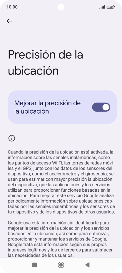Si pulsas el indicador junto a 