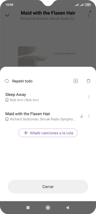 Pulsa el icono de añadir.