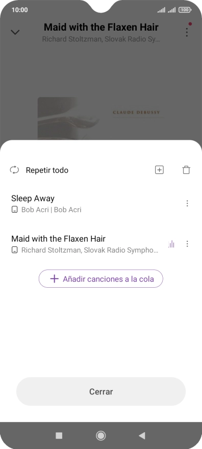 Pulsa el icono de añadir.