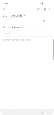 Pulsa Asunto e introduce el asunto deseado.