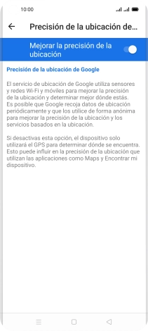 Si pulsas el indicador junto a 