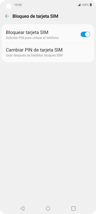 Pulsa el indicador junto a 