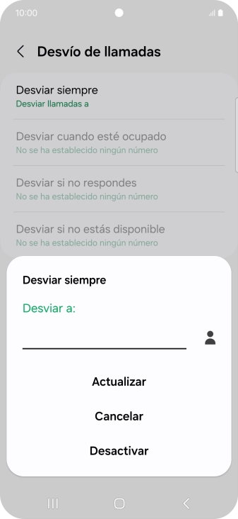 Pulsa Desactivar.