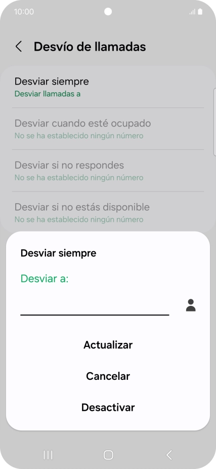 Pulsa Desactivar.