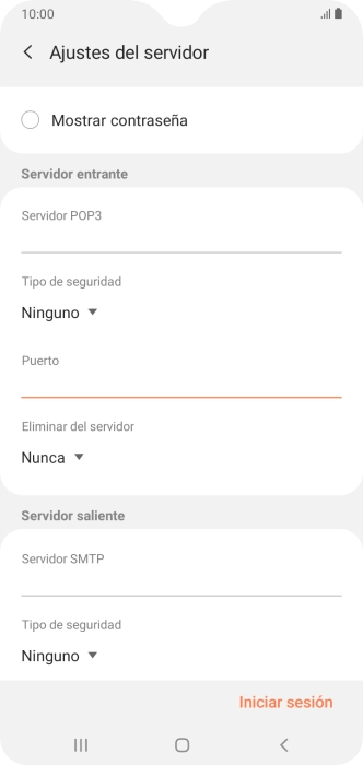Pulsa la lista desplegable bajo 
