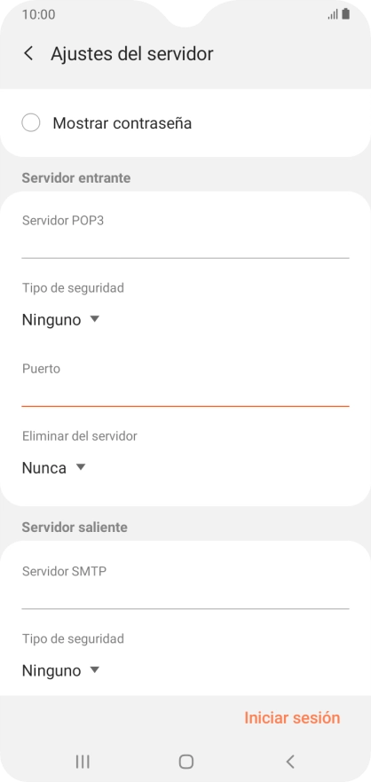 Pulsa la lista desplegable bajo 