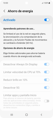 Pulsa la tecla de inicio para terminar y regresar a la pantalla de inicio.