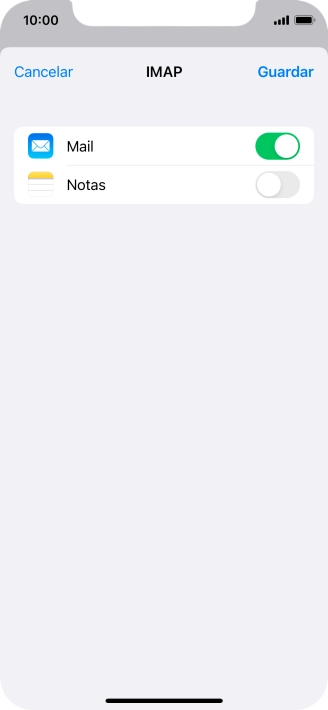 Pulsa Guardar. Ahora se ha configurado tu cuenta de correo electrónico. Si deseas seleccionar más ajustes del servidor de correo de entrada o de salida, continúa con los pasos siguientes.