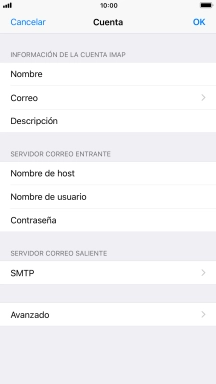 Pulsa SMTP.