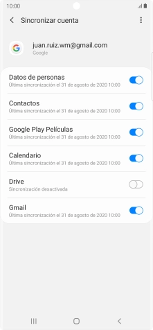Pulsa la tecla de inicio para terminar y regresar a la pantalla de inicio.