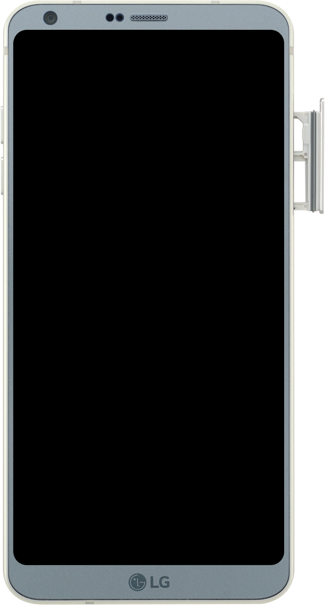 Retira el contenedor de tarjetas del teléfono.