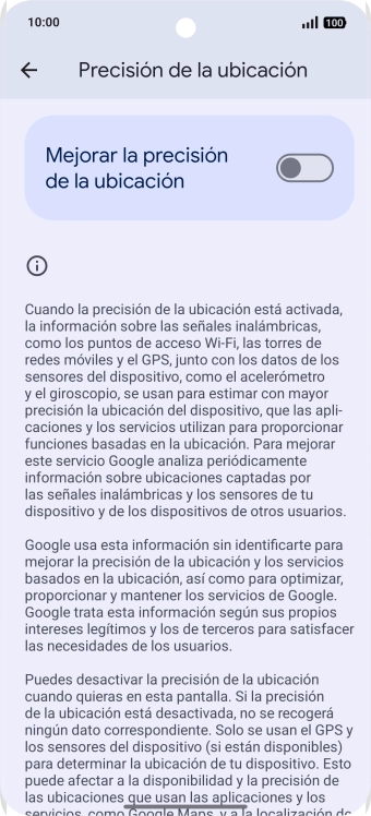 Si pulsas el indicador junto a 