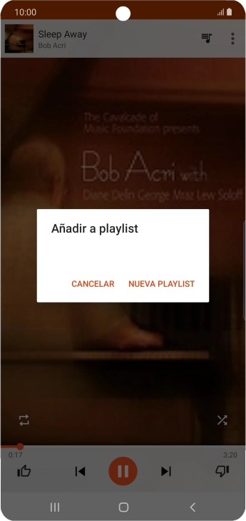 Pulsa NUEVA PLAYLIST.