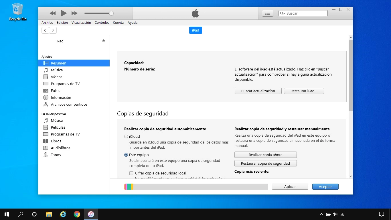 Haz clic en una categoría y sigue las indicaciones de la pantalla para seleccionar los ajustes deseados.