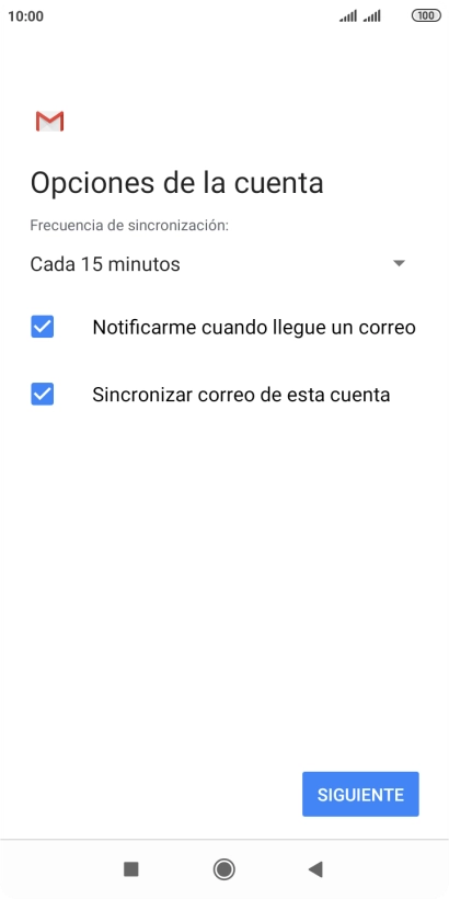 Pulsa la lista desplegable bajo 