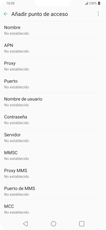 Pulsa Nombre.