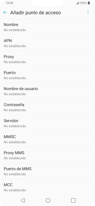 Pulsa Nombre.