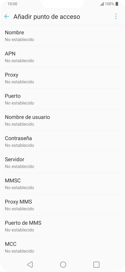 Pulsa Nombre.