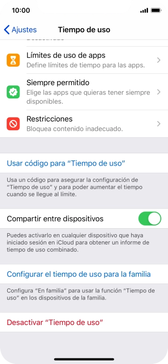 Pulsa el indicador junto a 