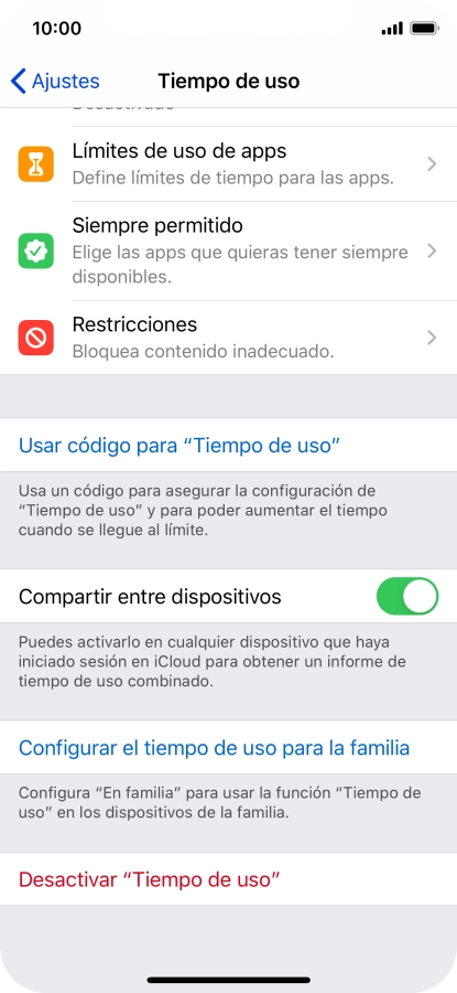 Pulsa el indicador junto a 