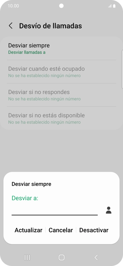 Pulsa Desactivar.