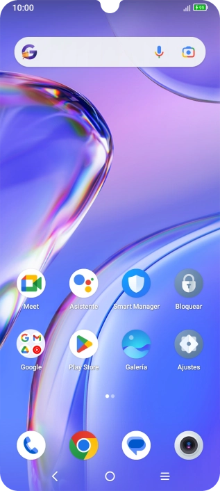 Cuando el icono de carga de batería aparece en la pantalla, el teléfono se está cargando.